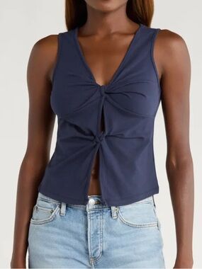 Reformation Tefi Knit Top